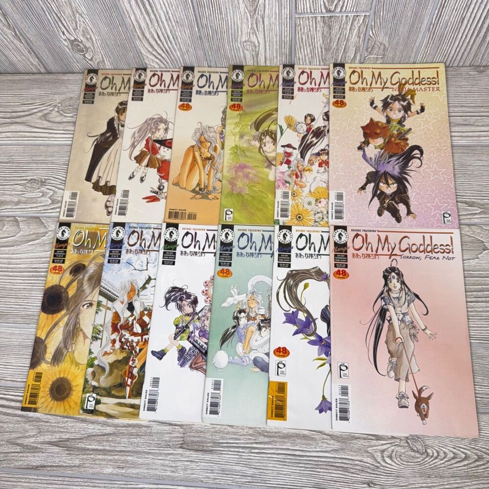 Oh My Goddess! Part V Comic Books #1-12 Ninja Master Dark Horse Manga English